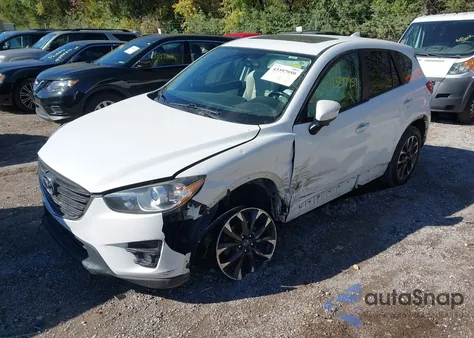 2016 Mazda Cx-5 Grand Touring из США, поврежденный, VIN JM3KE4DY4G0852757